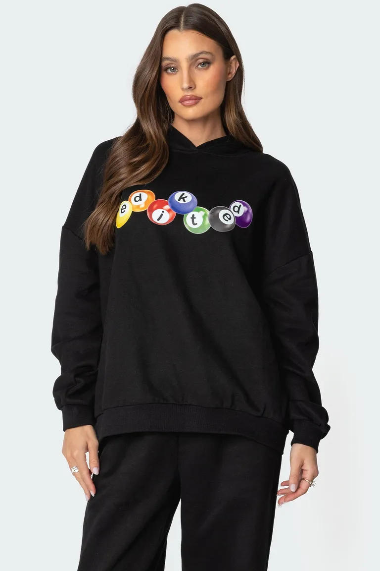 Buzo canguro oversize billiard de Edikted en Buzos y Sweaters para argentina