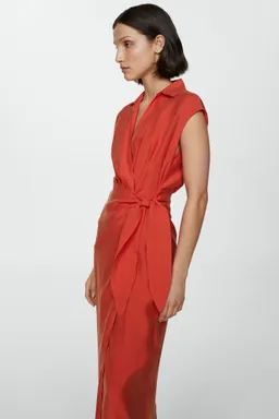 Vestido modal con lazo de Mango en Vestidos para argentina