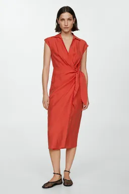 Vestido modal con lazo de Mango en Vestidos para argentina