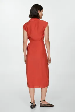 Vestido modal con lazo de Mango en Vestidos para argentina