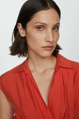 Vestido modal con lazo de Mango en Vestidos para argentina