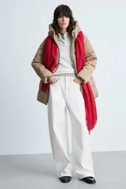 Anorak midi acolchado con capucha de Mango en Chaquetas para argentina