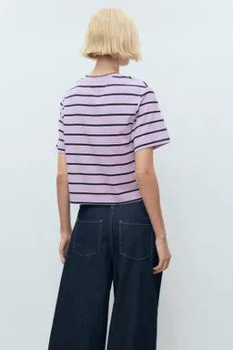Remera oversize rayas de Mango en Remeras para argentina