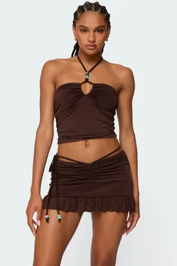 Top halter koda con cuentas de Edikted en Tops para argentina