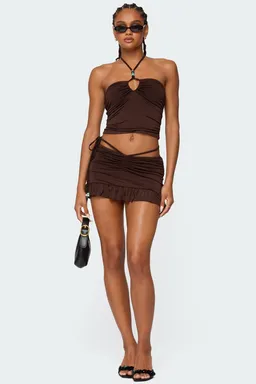 Top halter koda con cuentas de Edikted en Tops para argentina