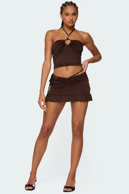 Top halter koda con cuentas de Edikted en Tops para argentina
