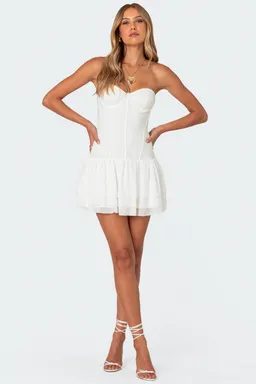 Mini vestido corset mesh de Edikted en Vestidos para argentina