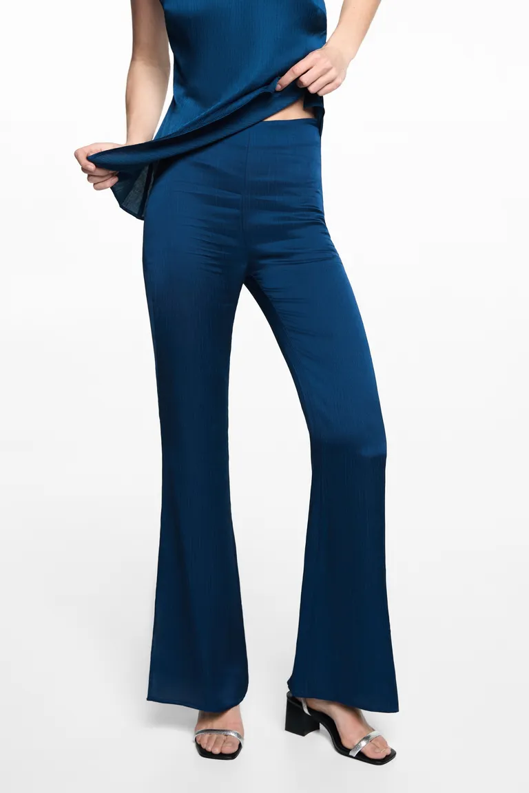 Pantalón acampanado fiesta de Mango Teen en Pantalones para argentina