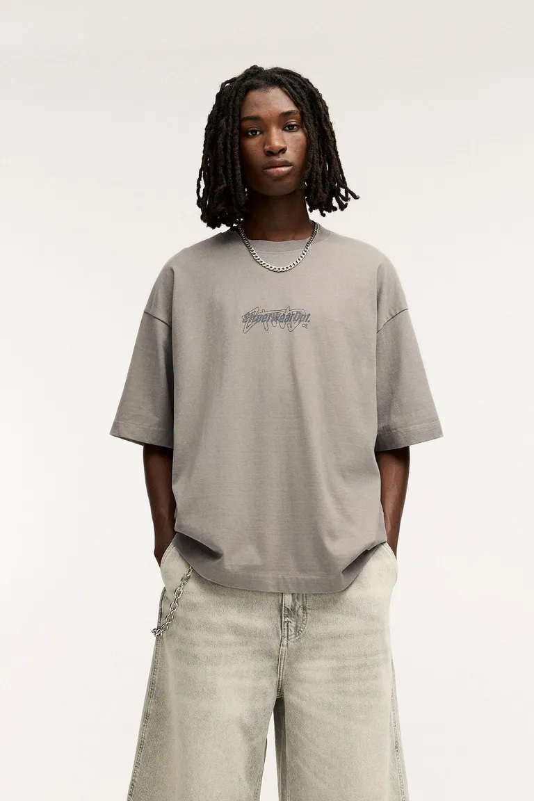 Remera lavada stwd de Pull&Bear en Remeras y Polos para argentina