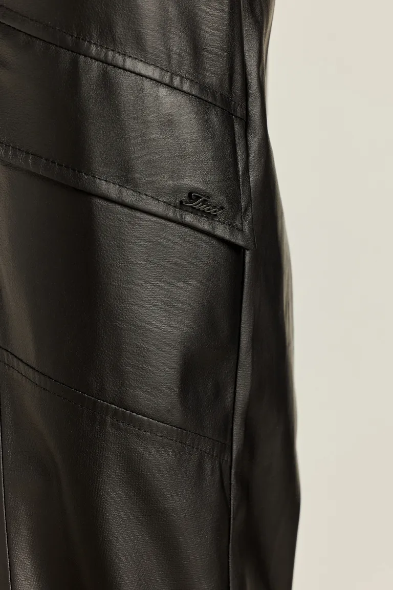 Pantalón de corte relajado y detalles metálicos exclusivos de la colección de verano de Tucci en Pantalones para argentina