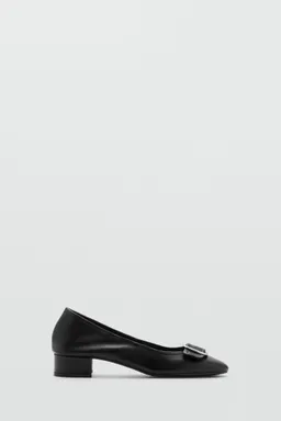 Zapatos cuero con hebilla de Mango en Zapatos con Tacos para argentina