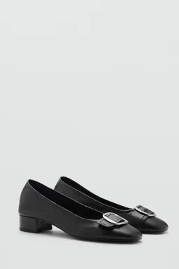 Zapatos cuero con hebilla de Mango en Zapatos con Tacos para argentina