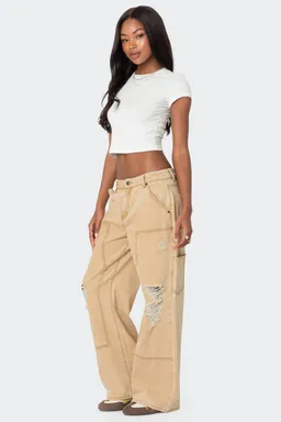 Jeans carpenter rotos alibi de Edikted en Pantalones para argentina