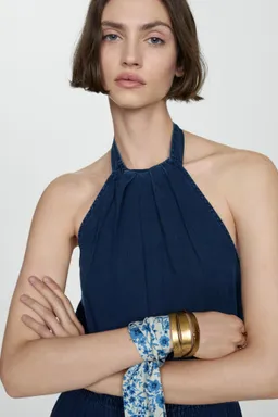 Mono lyocell halter de Mango en Monos para argentina