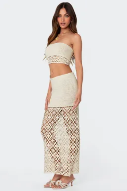 Top tubo crochet ida de Edikted en Tops para argentina