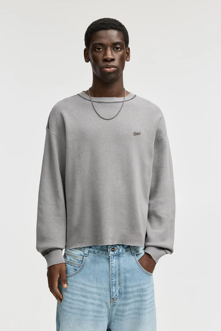Jersey detalles costuras stwd de Pull&Bear en Buzos y Sweaters para argentina