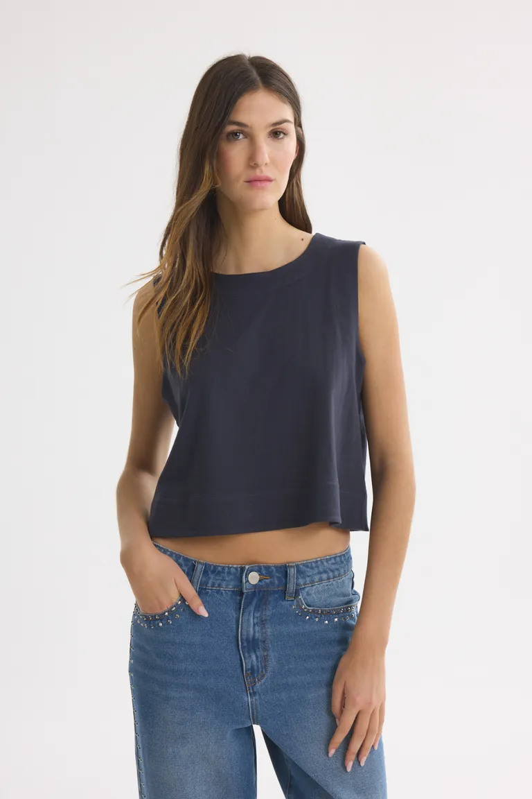 Pantalones de mezclilla rectos y clásicos para mujer de Akiabara en Pantalones para argentina