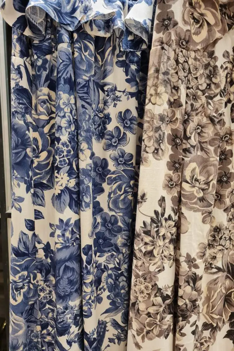 Vestido Estampado Volantes de Hesed en Vestidos para argentina