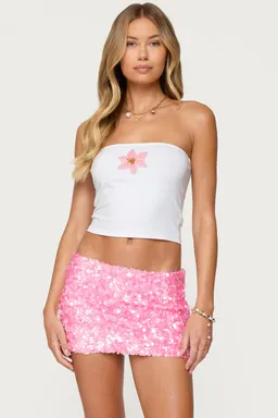 Top luli con flores de Edikted en Tops para argentina