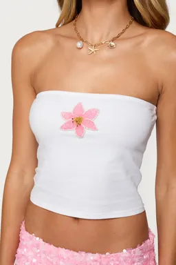 Top luli con flores de Edikted en Tops para argentina