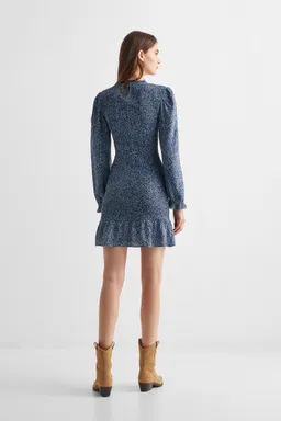Vestido fruncido estampado de Mango Teen en Vestidos para argentina