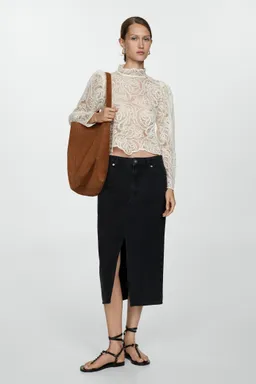 Falda midi jean de Mango en Faldas para argentina