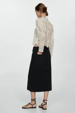 Falda midi jean de Mango en Faldas para argentina