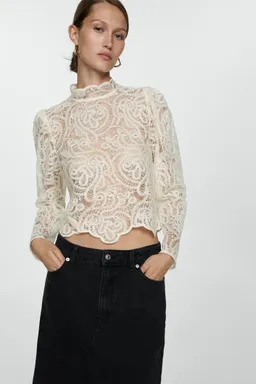 Falda midi jean de Mango en Faldas para argentina