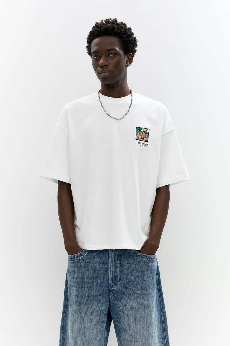 Remera gráfico stwd de Pull&Bear en Remeras y Polos para argentina