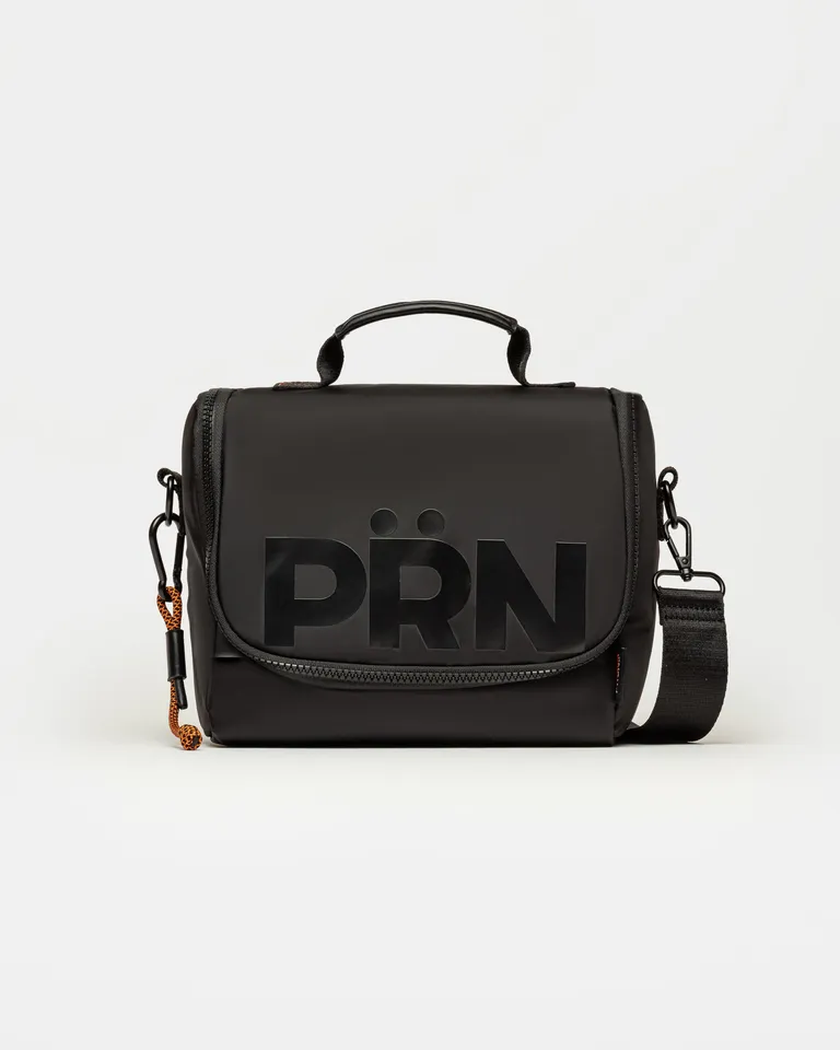 Bolso de Viaje en Nylon Negro con Detalle PRN de Prüne en Bolsos y Carteras para argentina