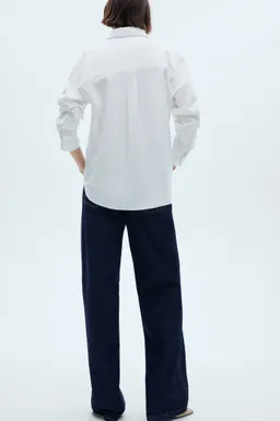 Camisa algodón manga larga de Mango en Camisas para argentina