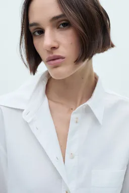 Camisa algodón manga larga de Mango en Camisas para argentina