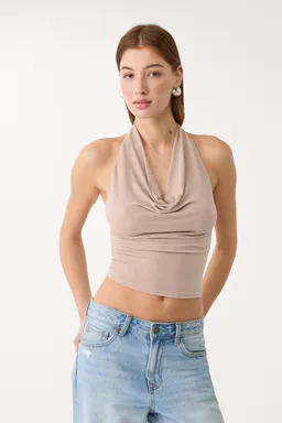 Top halter con brillos de Stradivarius en Tops para argentina