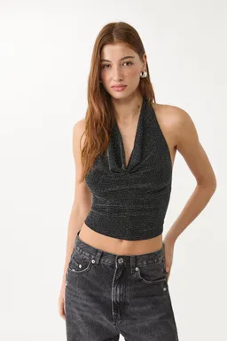 Top halter con brillos de Stradivarius en Tops para argentina