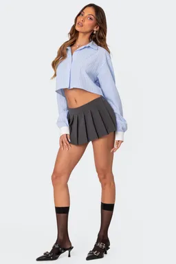 Micro skort plisado ariana de Edikted en Faldas para argentina