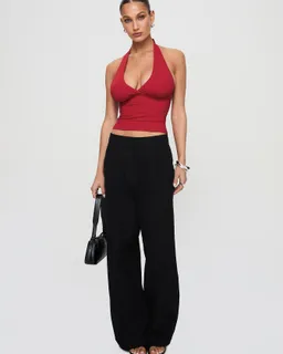 Top halter whimsy rojo de Princess Polly en Tops para argentina