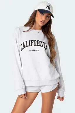 Buzo oversized california girl de Edikted en Buzos y Sweaters para argentina