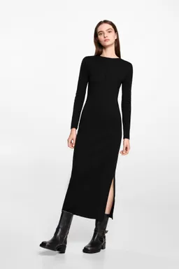 Vestido manga larga abertura de Mango Teen en Vestidos para argentina