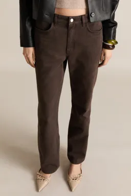 Jean recto tiro alto de Mango en Pantalones para argentina