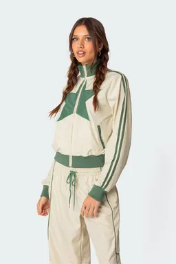Campera deportiva nylon superstar de Edikted en Chaquetas para argentina