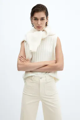 Pantalón culotte pana de Mango en Pantalones para argentina
