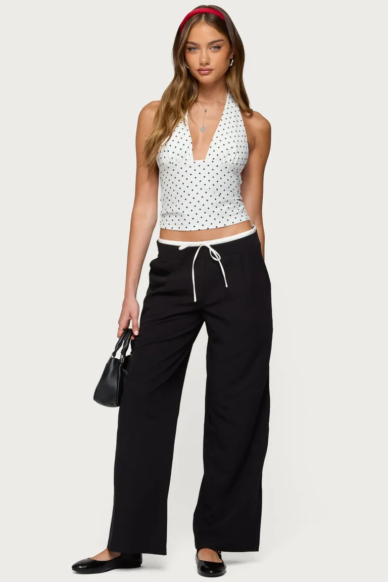 Pantalón peekaboo cordón ajustable de Edikted en Pantalones para argentina