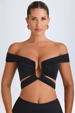 Crop top cut out off shoulder de Oh Polly en Tops para argentina