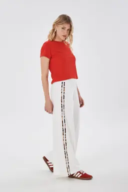 Pantalon vicky tiras de Pistacho en Pantalones para argentina