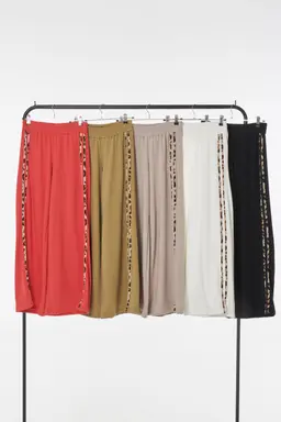 Pantalon vicky tiras de Pistacho en Pantalones para argentina