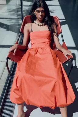 Vestido palabra honor globo de Mango en Vestidos para argentina