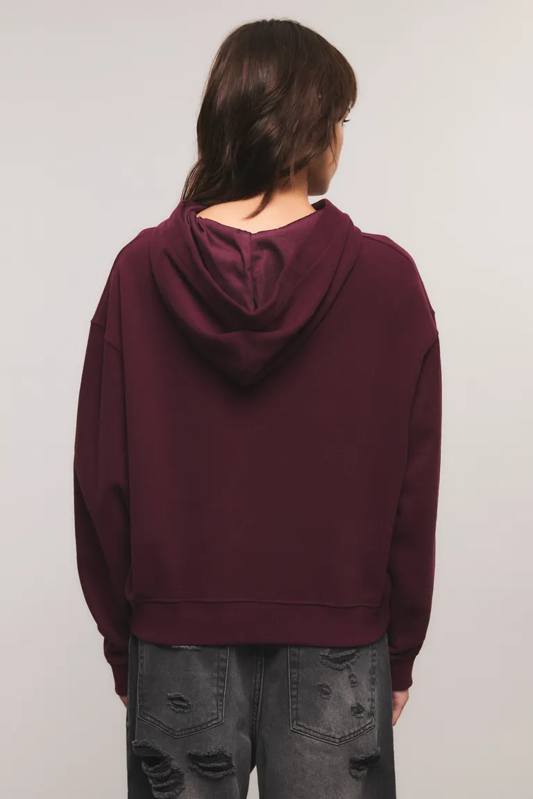 Buzo con capucha y detalle de diseño frontal de calce holgado de Kosiuko en Buzos y Sweaters para argentina