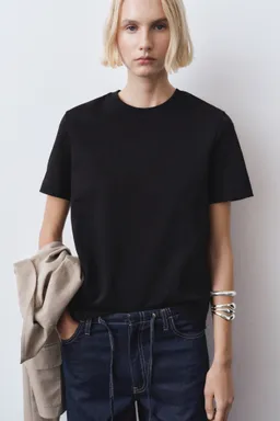 Remera algodón manga corta de Mango en Remeras para argentina