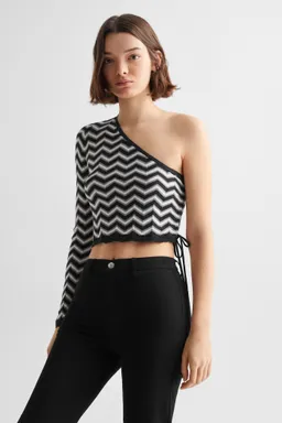 Jersey asimétrico punto de Mango Teen en Tops para argentina