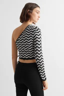 Jersey asimétrico punto de Mango Teen en Tops para argentina